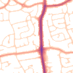 Daytime road noise heatmap for DN17 2PR