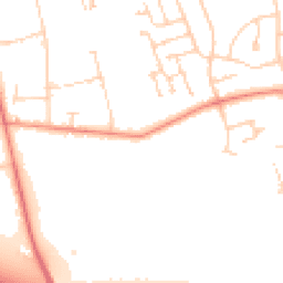 Daytime road noise heatmap for DN17 2SX