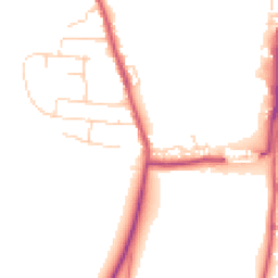 Daytime road noise heatmap for DN17 3BT