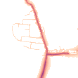 Daytime road noise heatmap for DN17 3BY