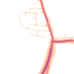 Daytime road noise heatmap for DN17 3DB