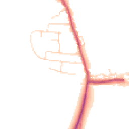 Daytime road noise heatmap for DN17 3DG