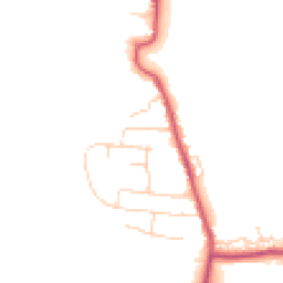 Daytime road noise heatmap for DN17 3DL