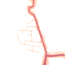 Daytime road noise heatmap for DN17 3DN