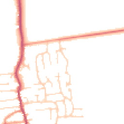 Daytime road noise heatmap for DN17 3GJ