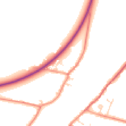 Daytime road noise heatmap for DN17 3HB