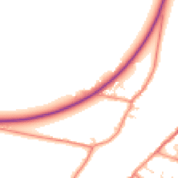 Daytime road noise heatmap for DN17 3HR