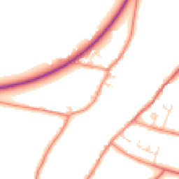 Daytime road noise heatmap for DN17 3HT