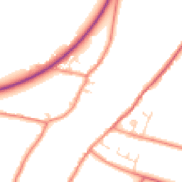 Daytime road noise heatmap for DN17 3HX