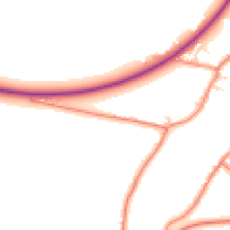 Daytime road noise heatmap for DN17 3HZ