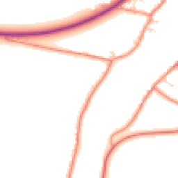 Daytime road noise heatmap for DN17 3JA