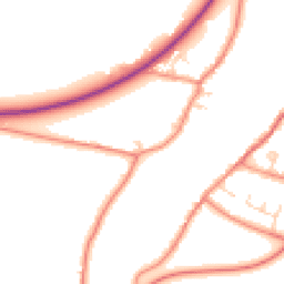 Daytime road noise heatmap for DN17 3JF