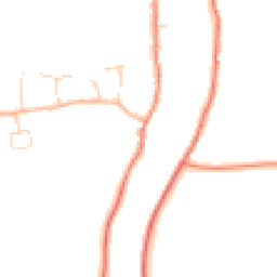 Daytime road noise heatmap for DN17 3JY