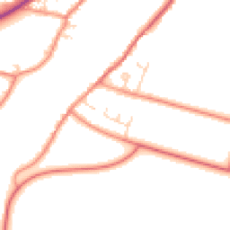 Daytime road noise heatmap for DN17 3LW