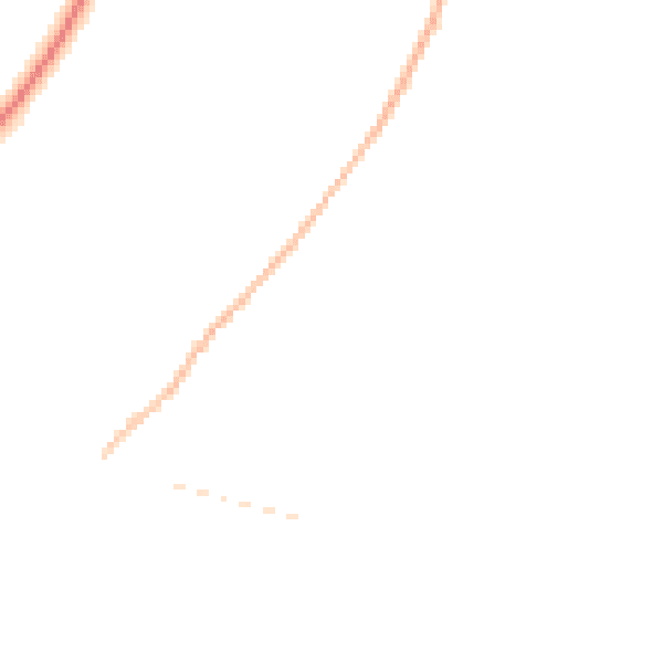 Night-time road noise heatmap for DN17 3LX