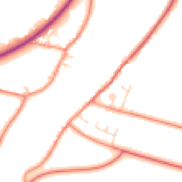 Daytime road noise heatmap for DN17 3LZ