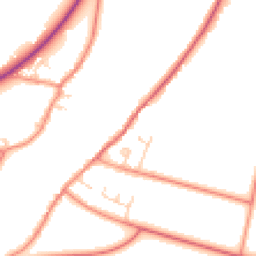 Daytime road noise heatmap for DN17 3NA