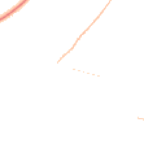 Night-time road noise heatmap for DN17 3NB