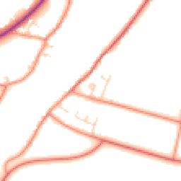 Daytime road noise heatmap for DN17 3NJ