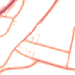 Daytime road noise heatmap for DN17 3NL