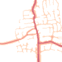 Daytime road noise heatmap for DN17 3NX