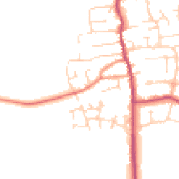 Daytime road noise heatmap for DN17 3PA