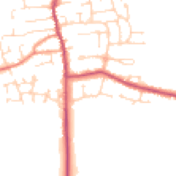 Daytime road noise heatmap for DN17 3PH