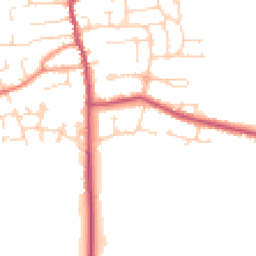 Daytime road noise heatmap for DN17 3PQ