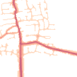 Daytime road noise heatmap for DN17 3QS