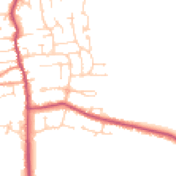 Daytime road noise heatmap for DN17 3QU