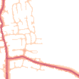 Daytime road noise heatmap for DN17 3SY