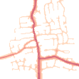 Daytime road noise heatmap for DN17 3TB