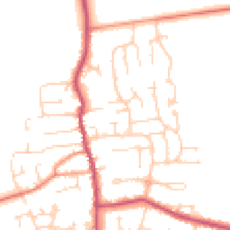 Daytime road noise heatmap for DN17 3TD