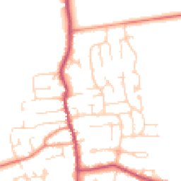 Daytime road noise heatmap for DN17 3TE