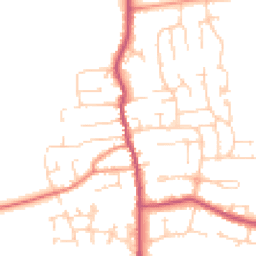 Daytime road noise heatmap for DN17 3TR