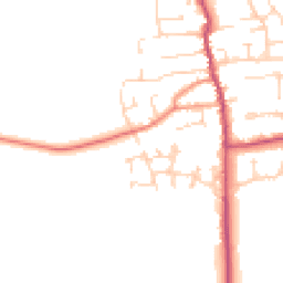 Daytime road noise heatmap for DN17 3TY