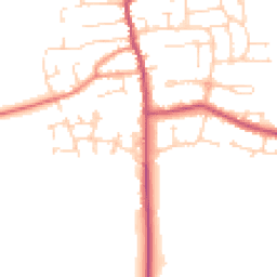 Daytime road noise heatmap for DN17 3UJ