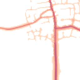 Daytime road noise heatmap for DN17 3UQ