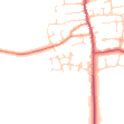 Daytime road noise heatmap for DN17 3UR
