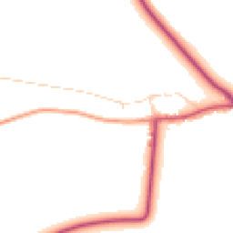 Daytime road noise heatmap for DN17 4AU