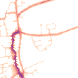 Daytime road noise heatmap for DN17 4BD