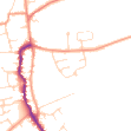 Daytime road noise heatmap for DN17 4BG