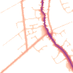 Daytime road noise heatmap for DN17 4DY