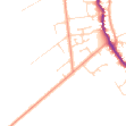 Daytime road noise heatmap for DN17 4EG