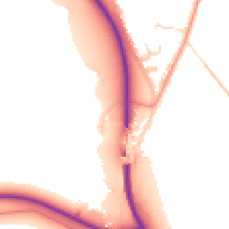 Daytime road noise heatmap for DN17 4FE