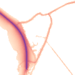 Daytime road noise heatmap for DN17 4GA
