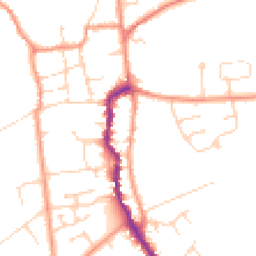Daytime road noise heatmap for DN17 4HL