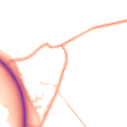 Daytime road noise heatmap for DN17 4JG