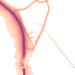 Daytime road noise heatmap for DN17 4JJ