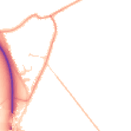 Daytime road noise heatmap for DN17 4JQ